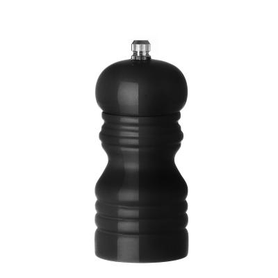 Dřevěný mlýnek na pepř, HENDI, Černá, ⌀50x(H)113mm | 469576
